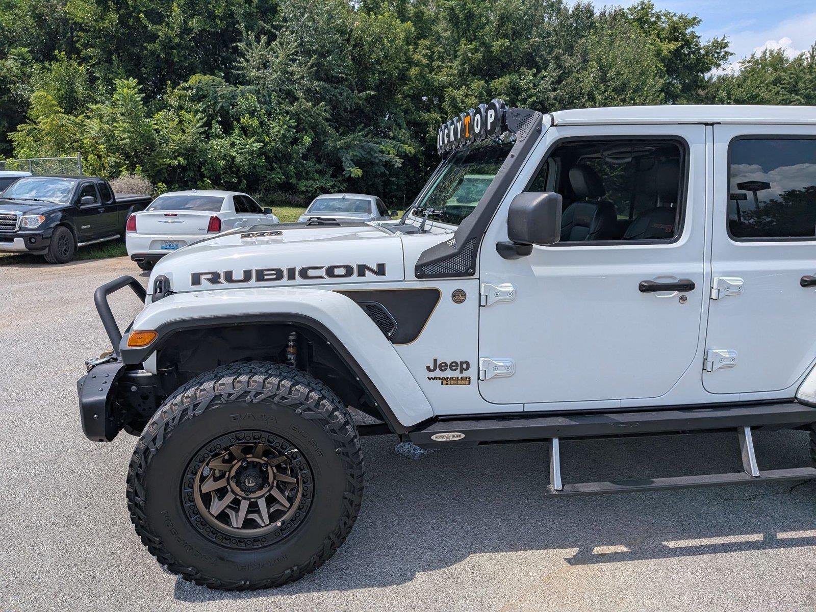 Used 2021 Bright White Clearcoat Jeep Unlimited Rubicon 392 image 11