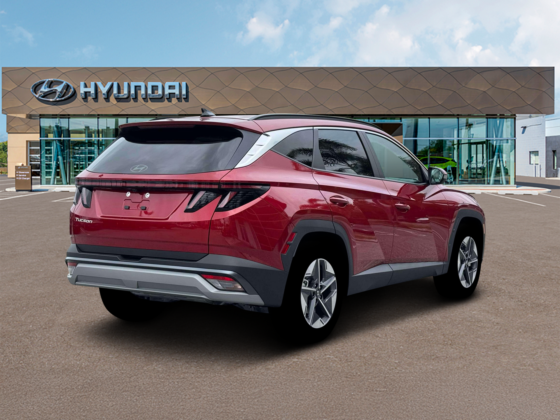 New 2026 Ultimate Red Hyundai SEL Premium FWD image 7