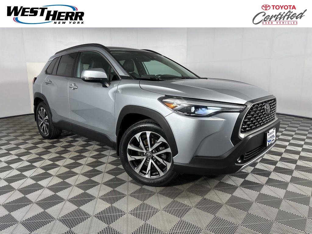 Certified Used 2022 Silver Toyota XLE image 1
