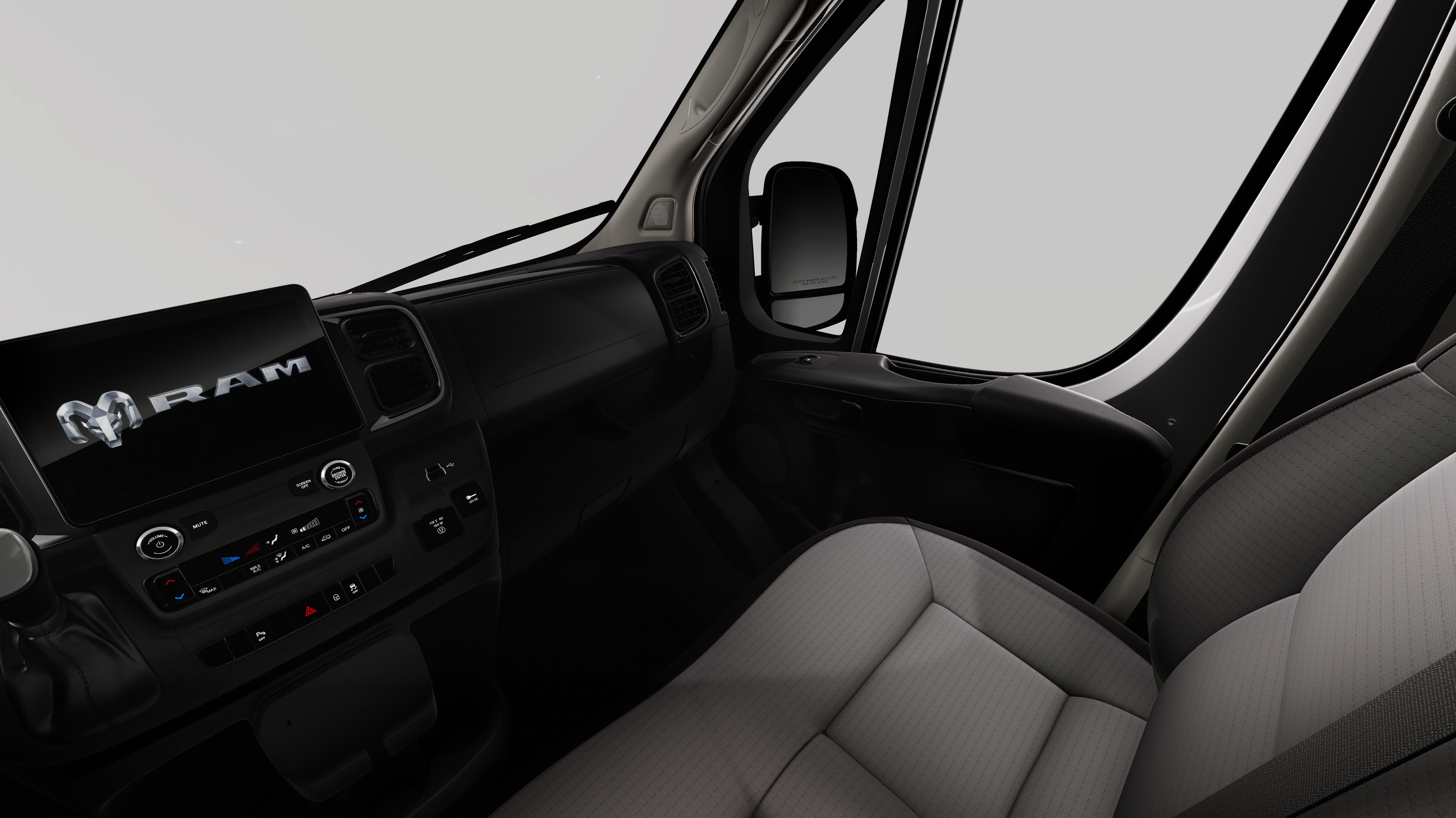 New 2026 Black Clear-Coat Exterior Paint Ram High Roof image 19