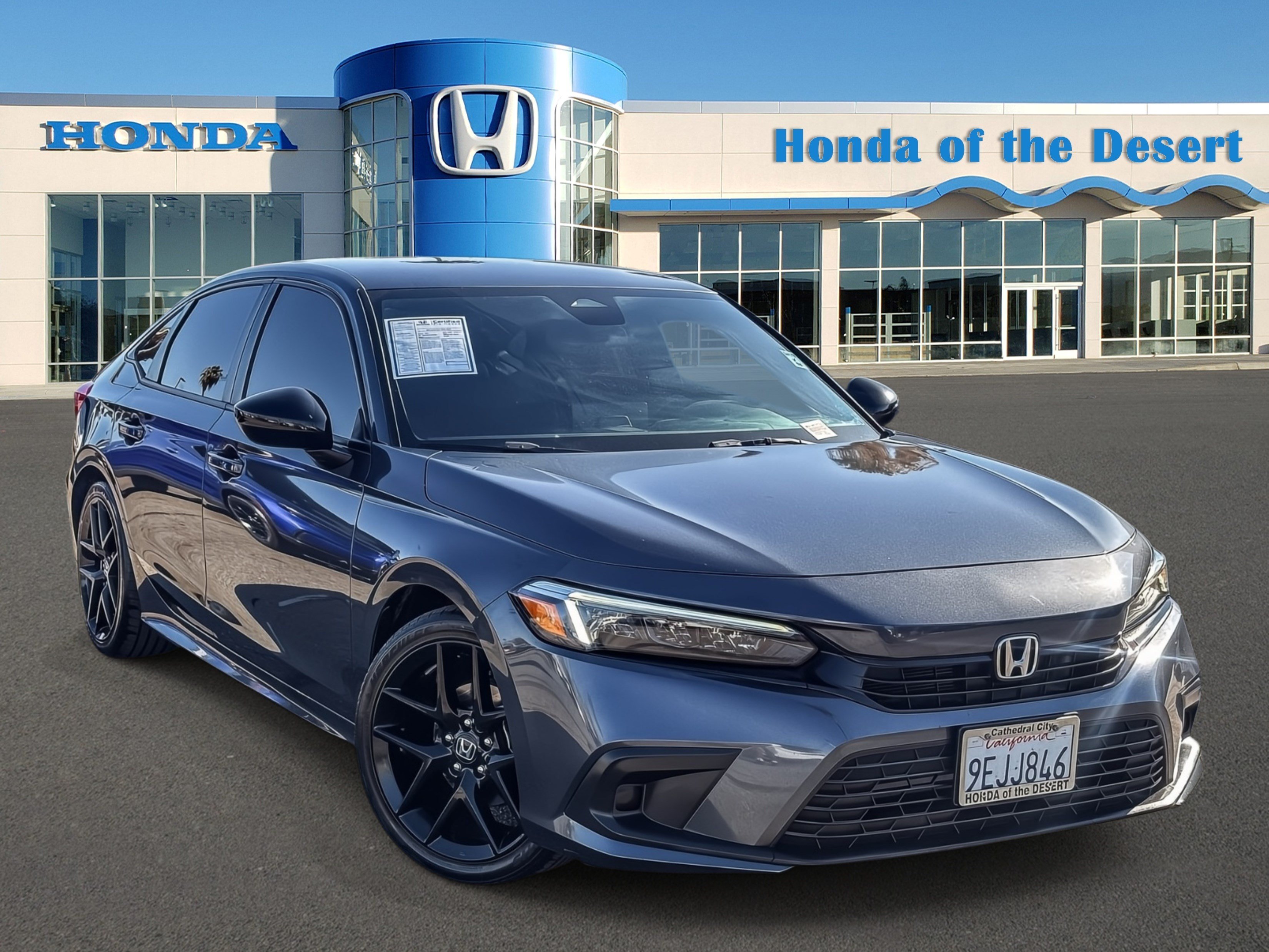 Used 2023 Meteorite Gray Metallic Honda Sport image 1
