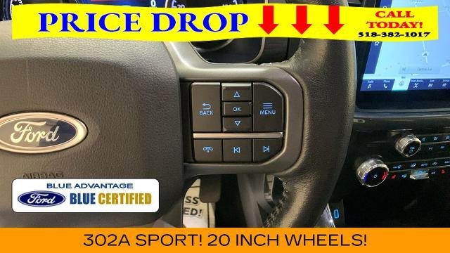 Certified Used 2022 White Metallic Ford XLT image 83