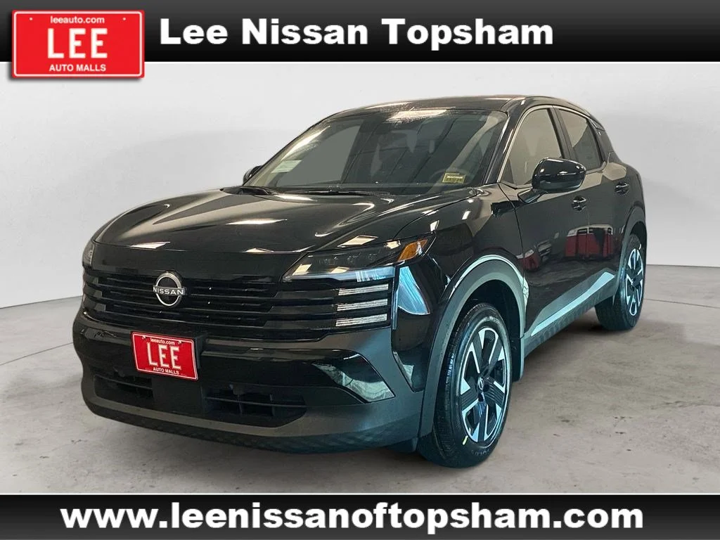 Used 2025 Super Black Nissan SV image 1