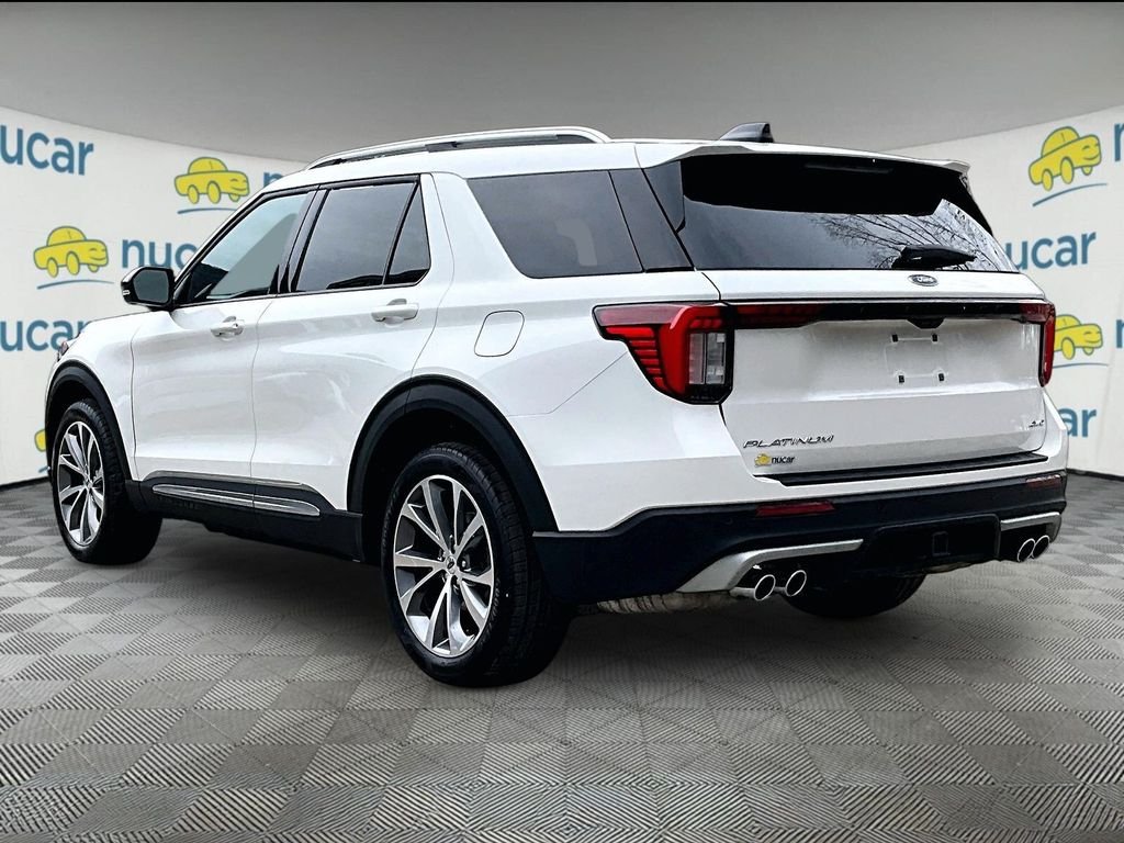 Used 2025 Star White Metallic Tri-Coat Ford Platinum image 4