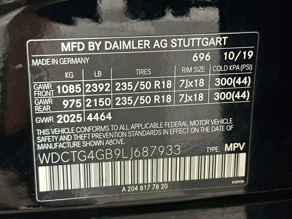 Certified Used 2020 Black Mercedes-Benz GLA 250 image 26