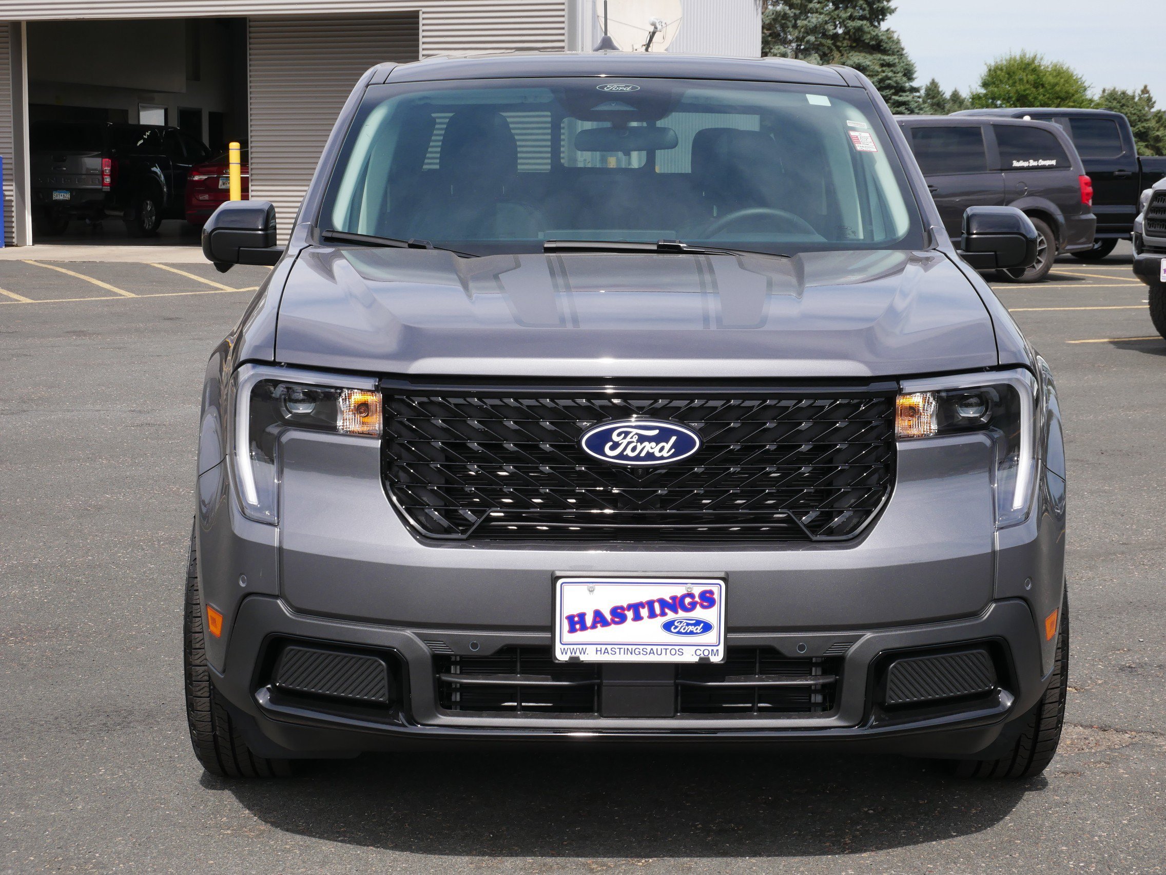 New 2026 Carbonized Gray Metallic Ford Lariat® image 5