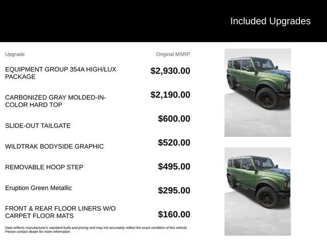 Used 2024 Green Ford Wildtrak image 5