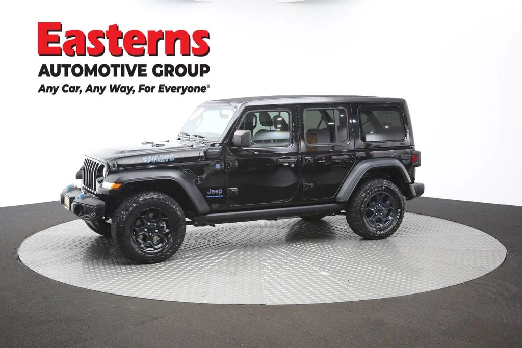 Used 2023 Black Jeep Willys 4xe image 58