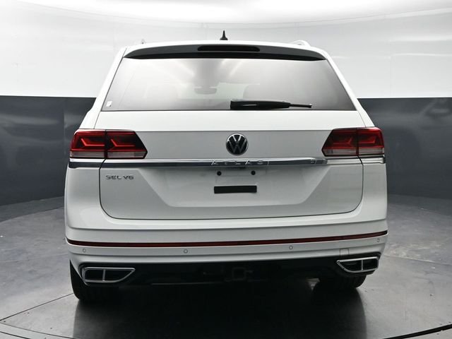 Used 2021 White Volkswagen 3.6L V6 SEL R-Line image 6