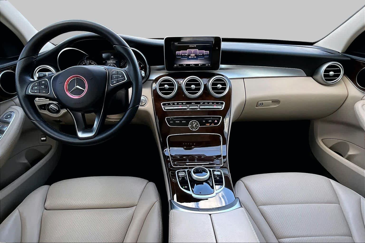 Used 2017 designo Cardinal Red Metallic Mercedes-Benz C 300 image 16