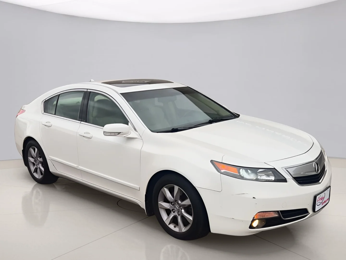 Used 2013 White Acura  image 3