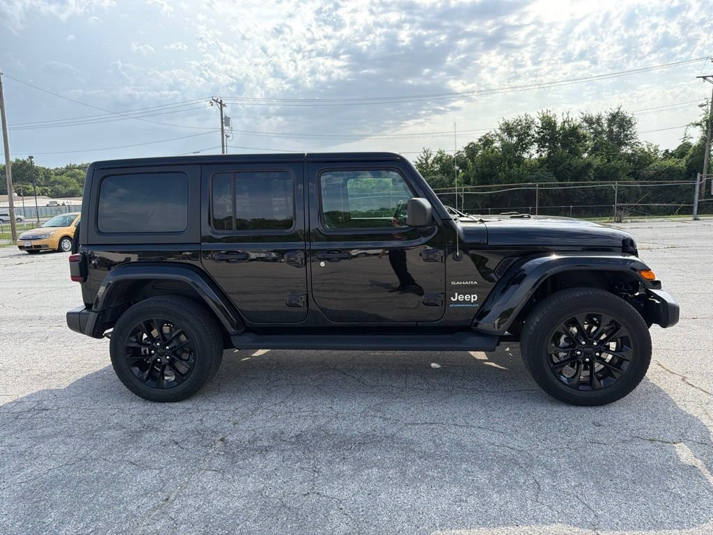Used 2023 Black Clearcoat Jeep Sahara image 2