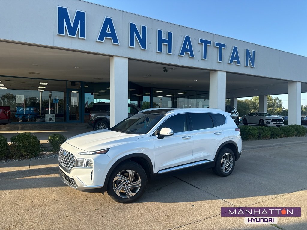 Used 2021 Quartz White Hyundai SEL image 1