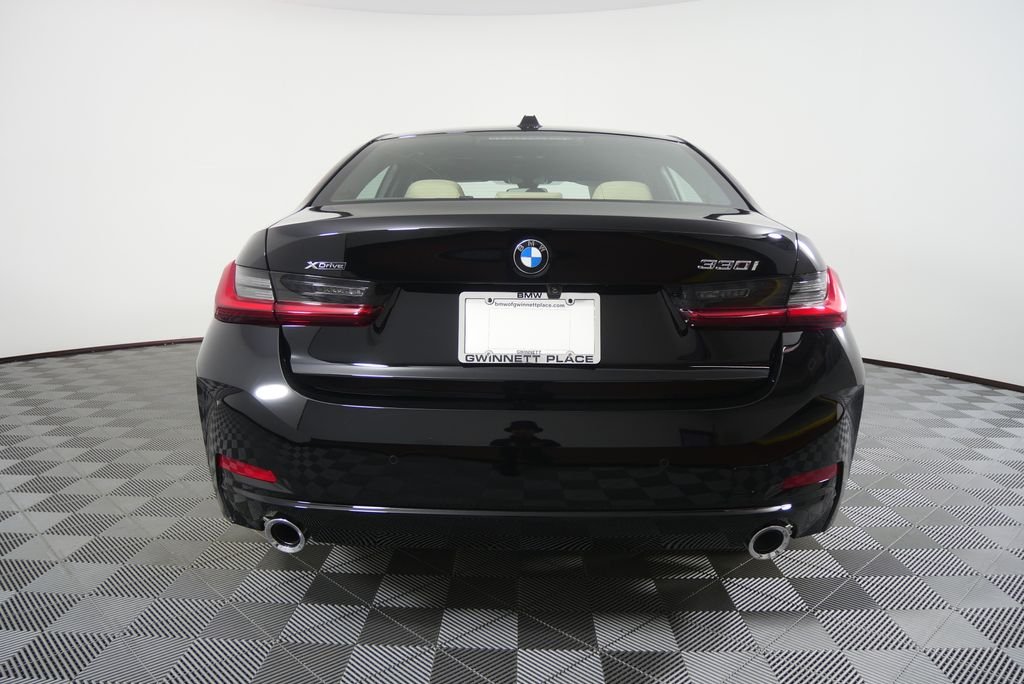 Certified Used 2025 Jet Black BMW 330i xDrive image 4