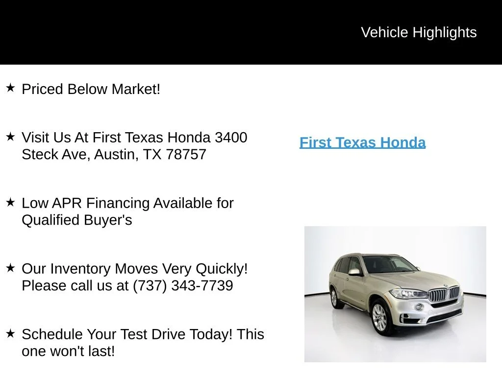 Used 2014 Mineral Silver Metallic BMW xDrive35i image 10