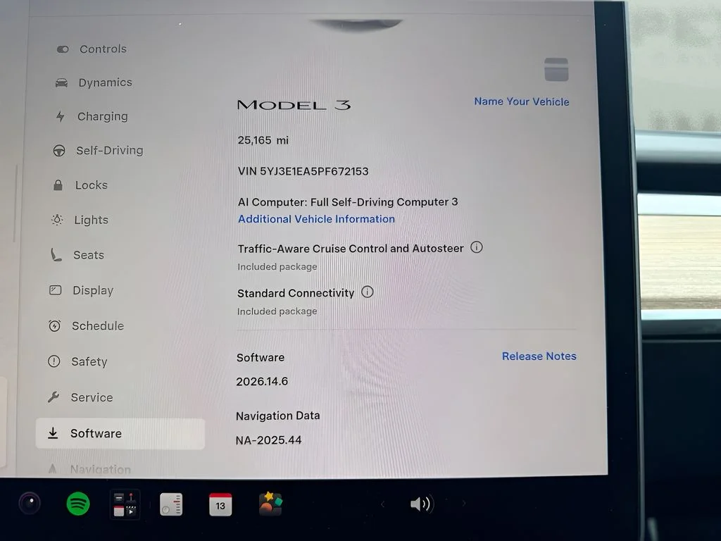 Used 2023 Gray Tesla Base image 14