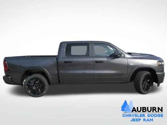 New 2026 Granite Crystal Metallic Clear-Coat Exterior Paint RAM LARAMIE image 2