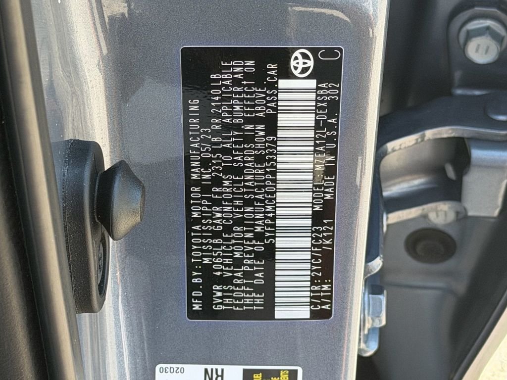 Used 2023 Black Toyota SE image 20