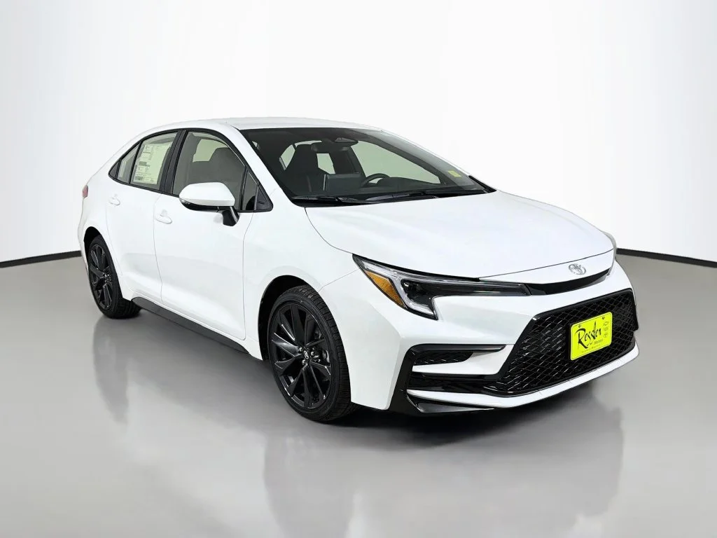 New 2027 White Toyota SE image 3