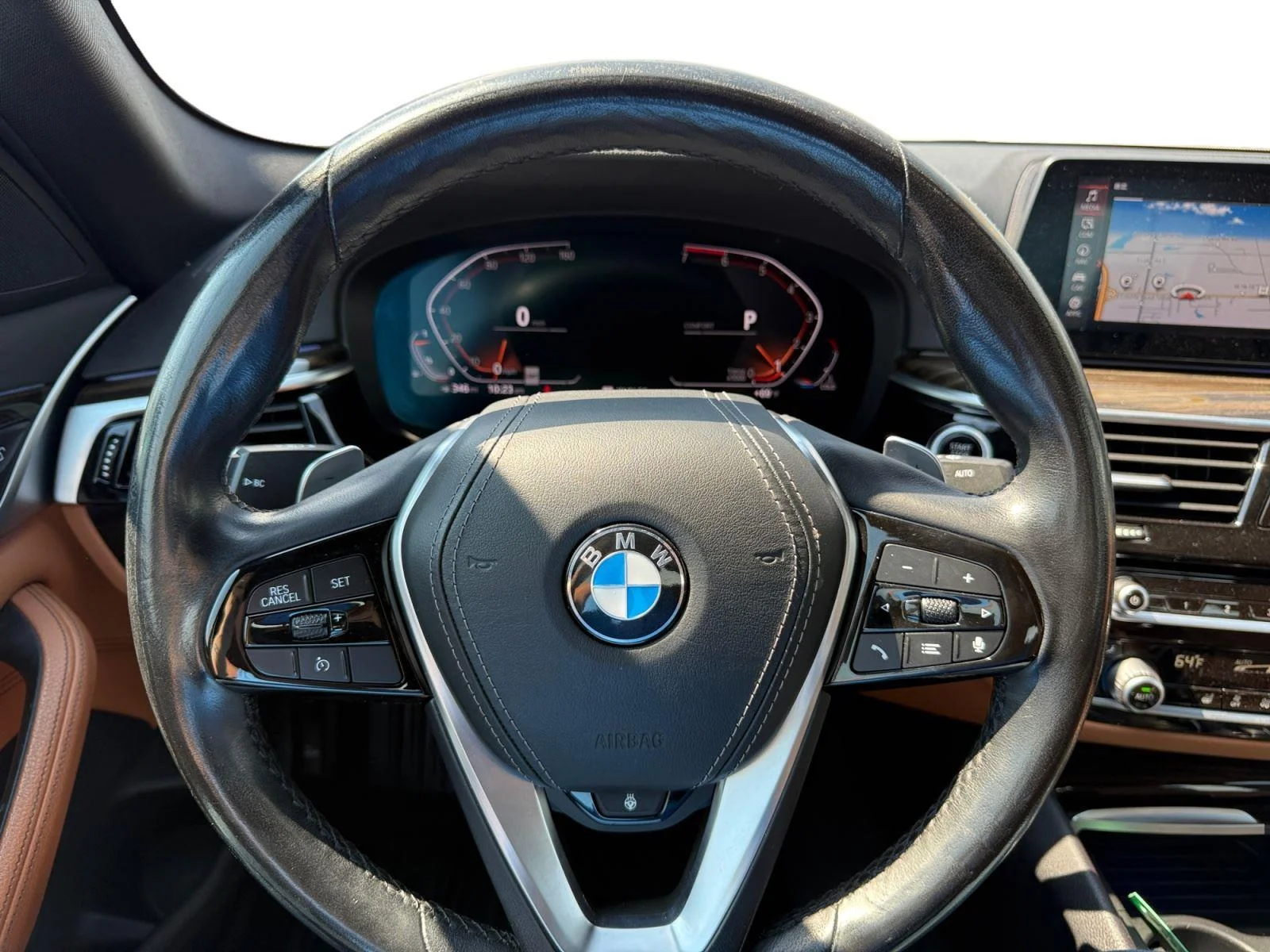 Used 2020 Mineral White Metallic BMW 530i xDrive image 13