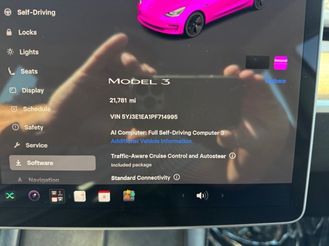 Used 2023 Gray Tesla Base image 11