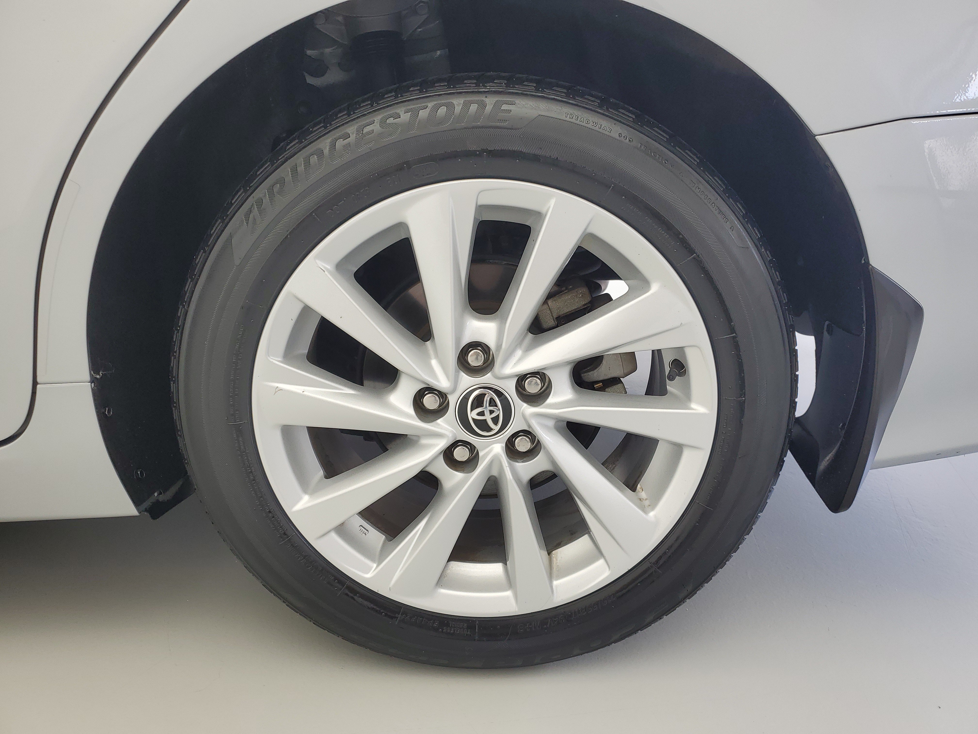 Used 2022 Celestial Silver Metallic Toyota LE image 11