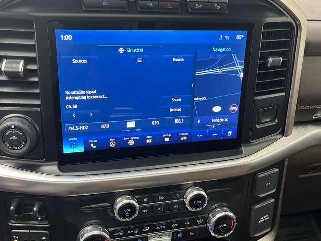 Used 2023 Antimatter Blue Metallic Ford King Ranch image 24