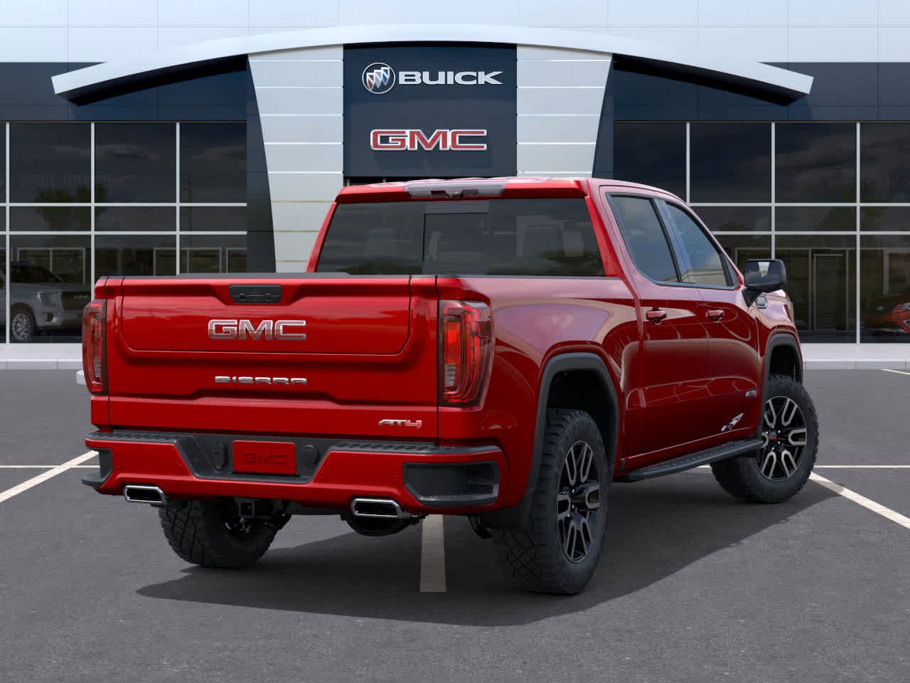 New 2026 Volcanic Red Tintcoat GMC AT4 image 4