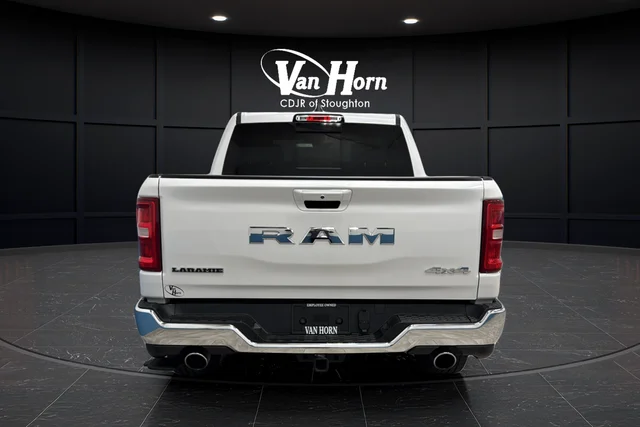 Used 2025 Ivory White Ram Laramie image 4