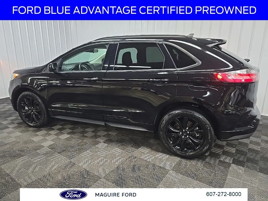 Certified Used 2022 Black Ford SE image 5