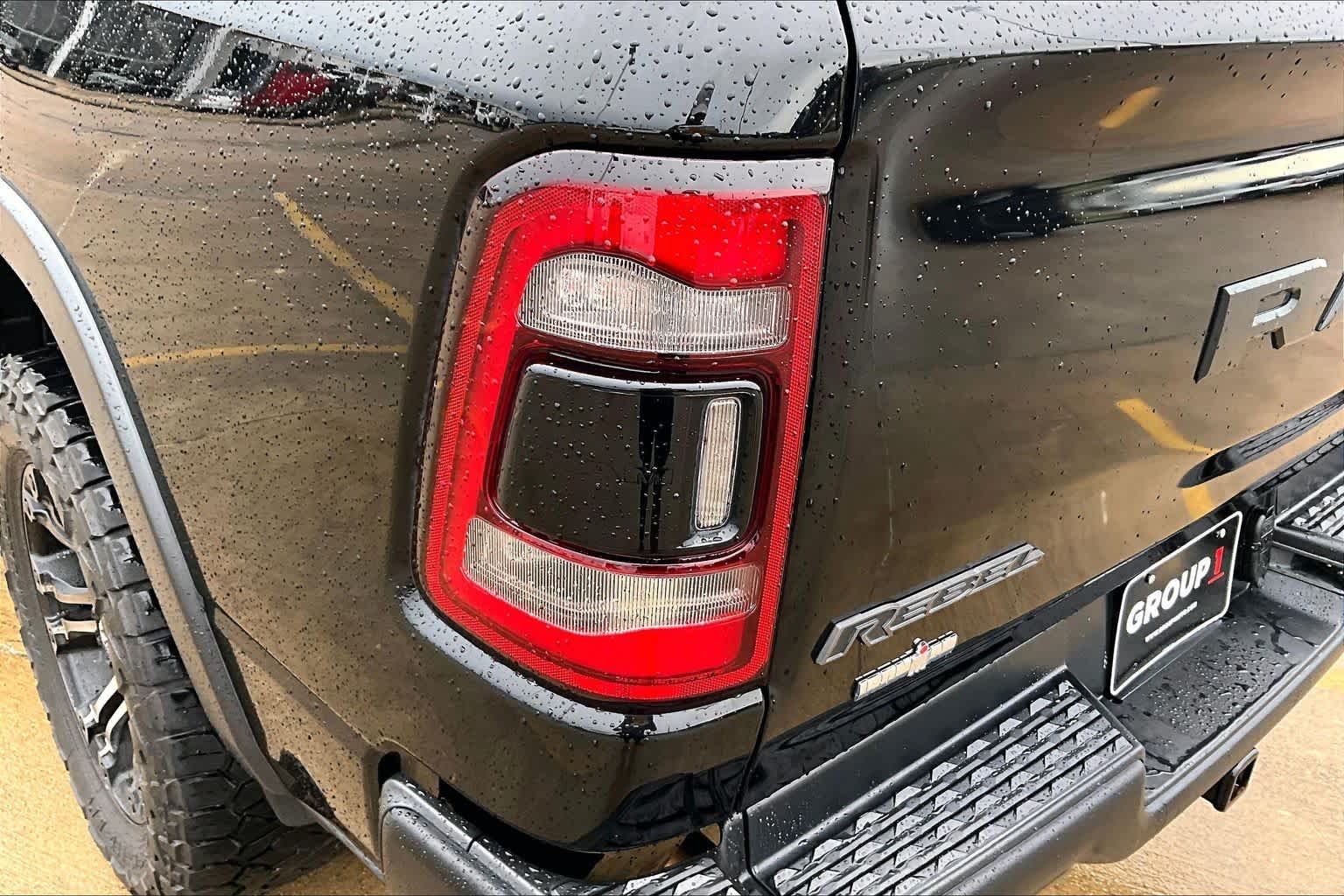 Used 2020 Diamond Black Crystal Pearlcoat Ram Rebel image 28