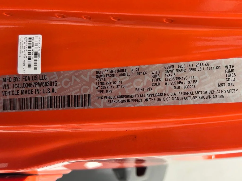 Used 2023 Orange Jeep Willys 4xe image 23
