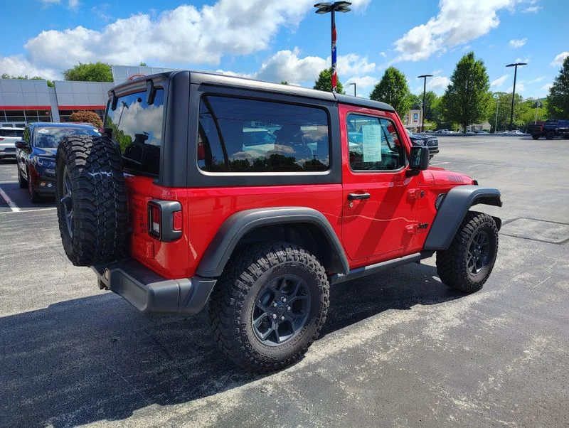 Used 2025 Red Jeep Willys image 4