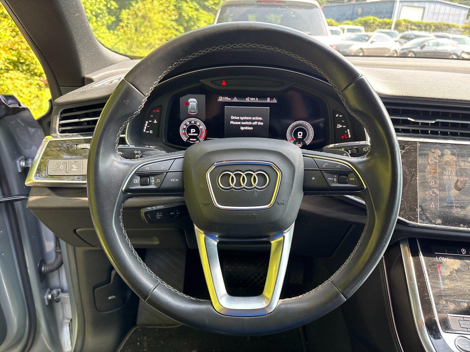 Used 2023 Satellite Silver Metallic Audi Premium Plus image 17