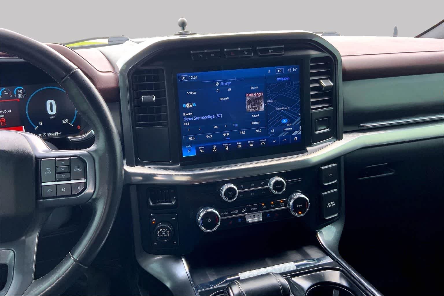 Used 2023 Iconic Silver Metallic Ford LARIAT image 7