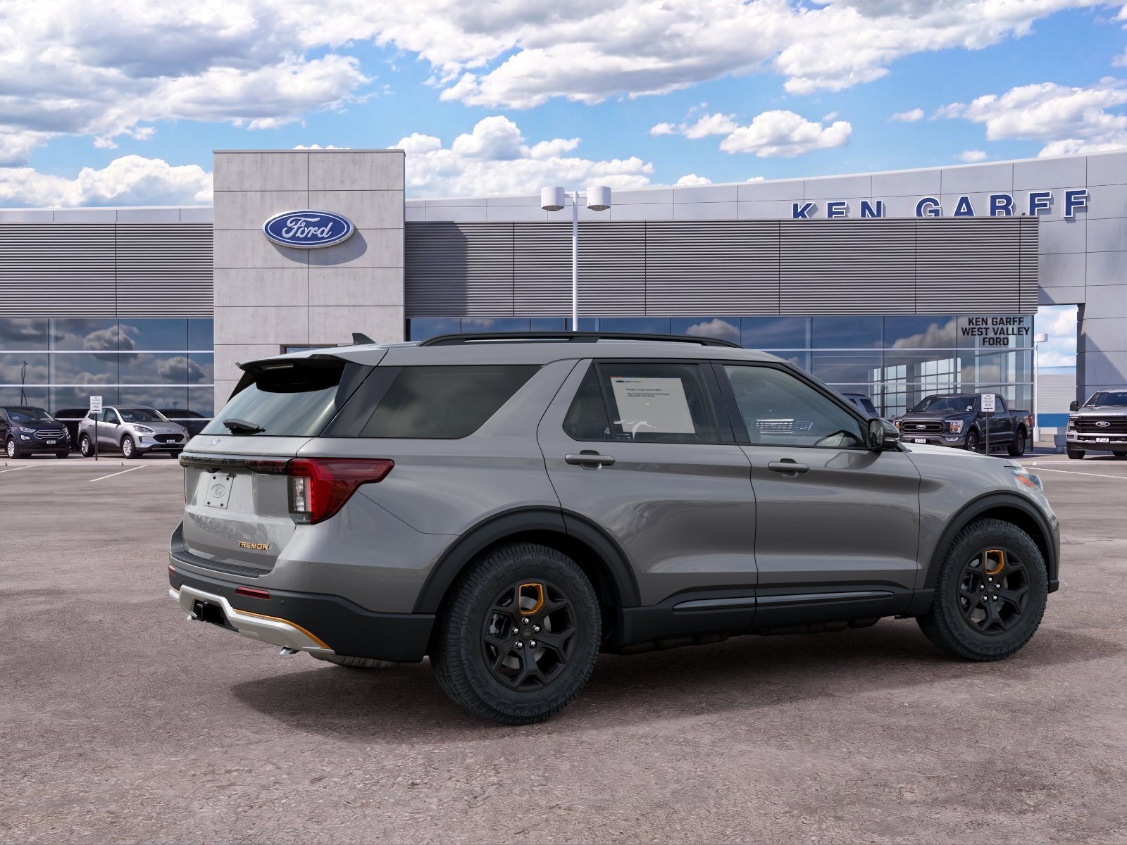 New 2027 Carbonized Gray Metallic Ford Tremor image 7