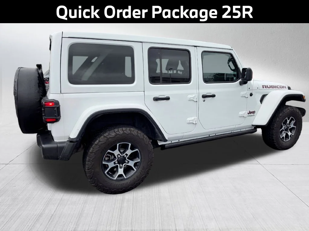 Used 2021 White Jeep Unlimited Rubicon image 5