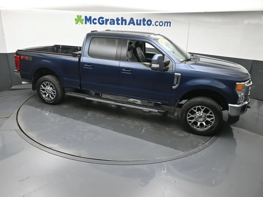 Certified Used 2020 Blue Ford Lariat image 3