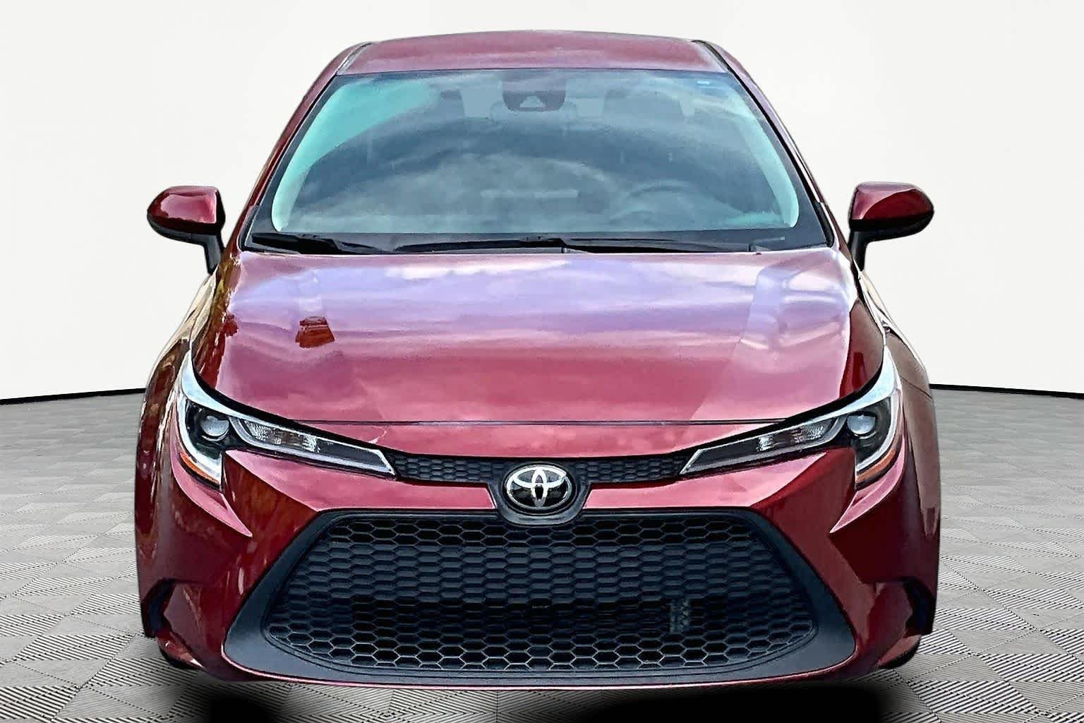 Used 2022 Ruby Flare Pearl Toyota LE image 4