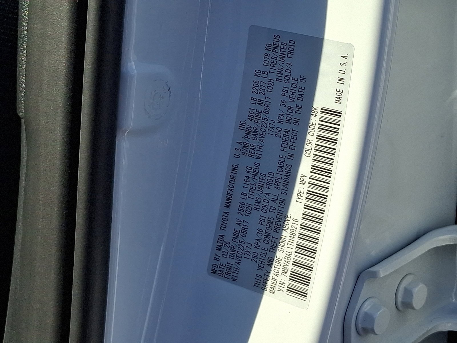 New 2026 Wind Chill Pearl Mazda 2.5 S Select AWD image 11