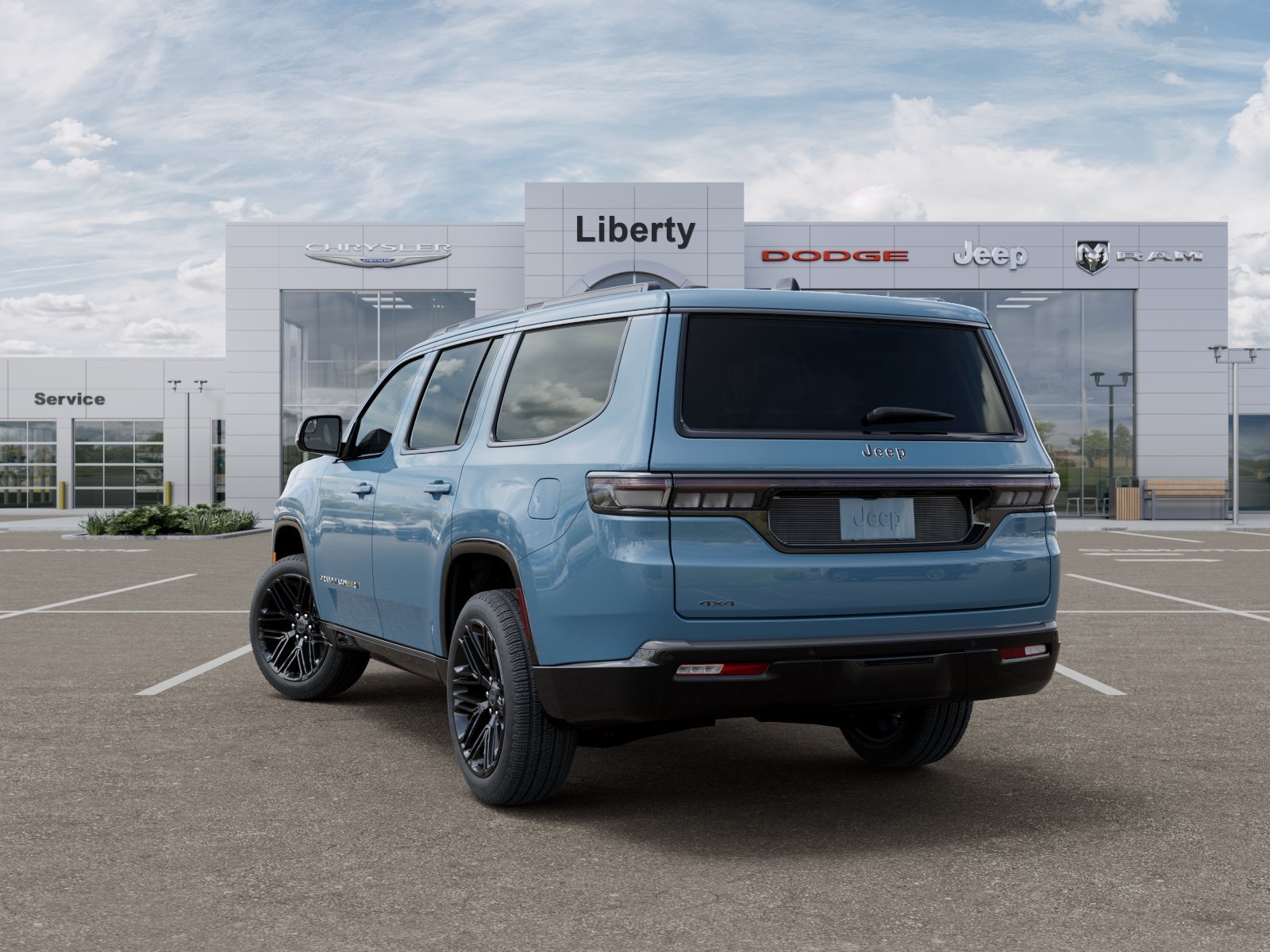 New 2026 Steel Blue Exterior Paint Jeep Limited Reserve image 38