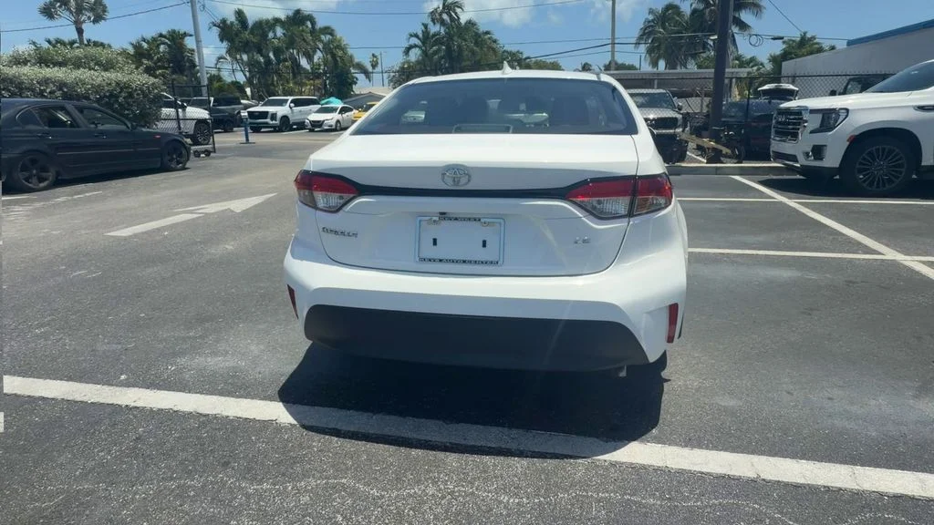 Used 2026 White Toyota LE image 7