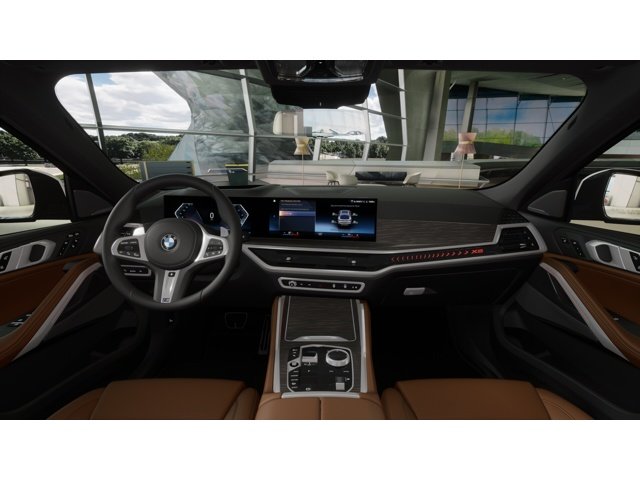 New 2027 White BMW X6 40i image 10