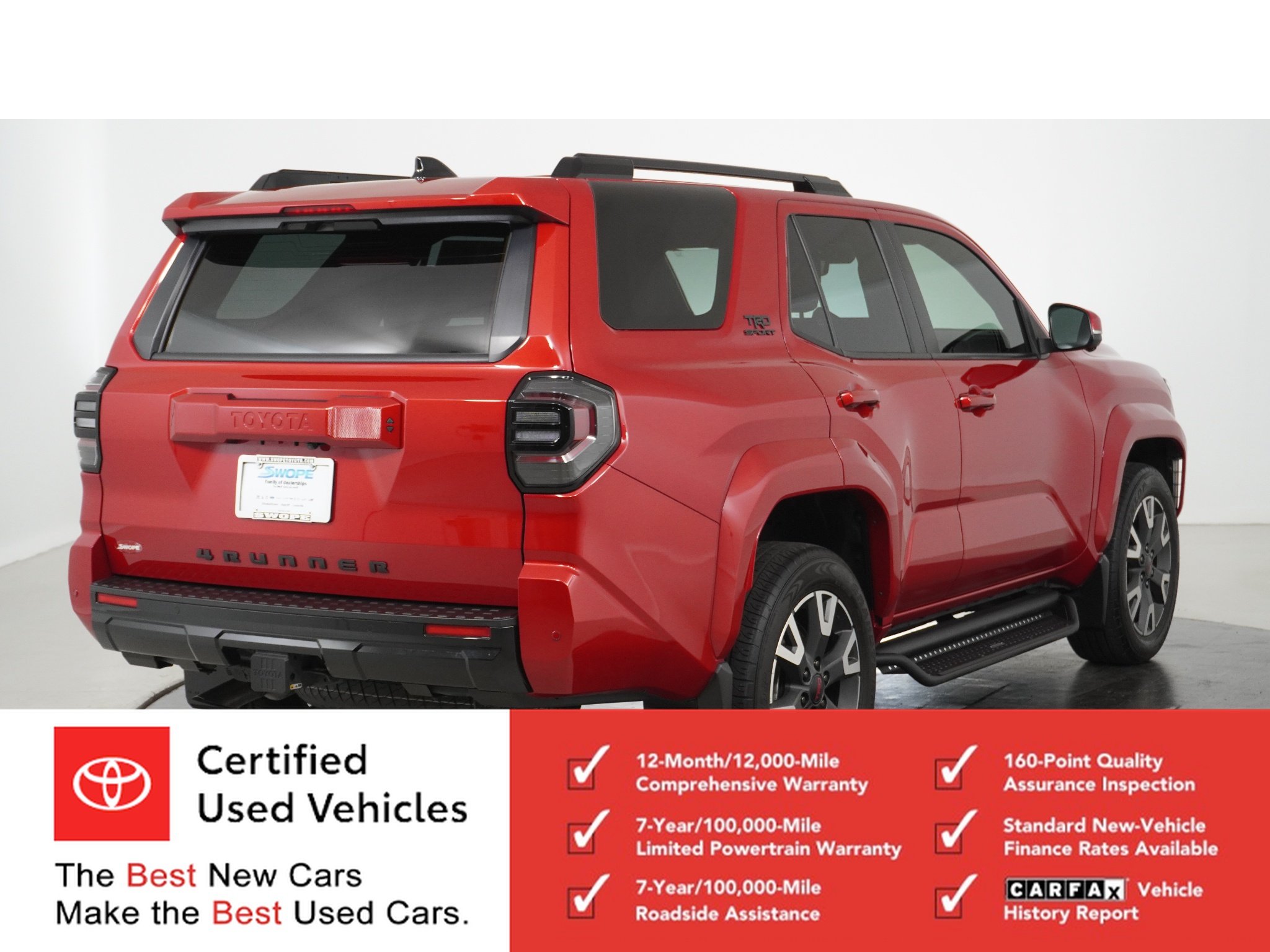 Used 2025 Supersonic Red Toyota TRD Sport Premium image 3