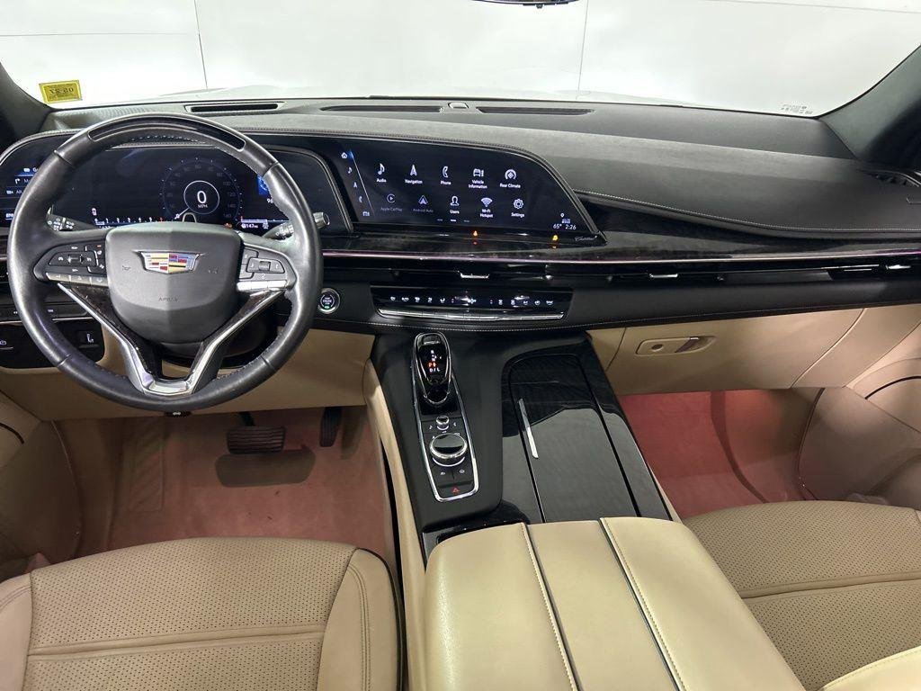 Used 2023 Crystal White Cadillac Premium image 38