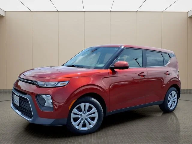 Used 2022 Orange Kia LX image 2
