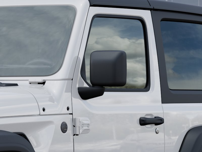 New 2026 Bright White Clear-Coat Exterior Paint Jeep Sport S image 47