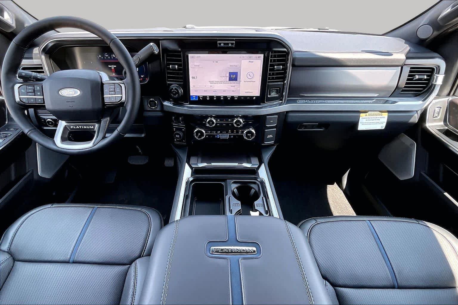 New 2026 Star White Metallic Tri-Coat Ford F-250® Platinum® image 5