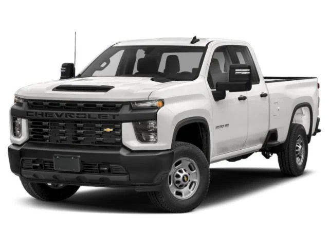 Used 2022 Northsky Blue Metallic Chevrolet Work Truck image 1