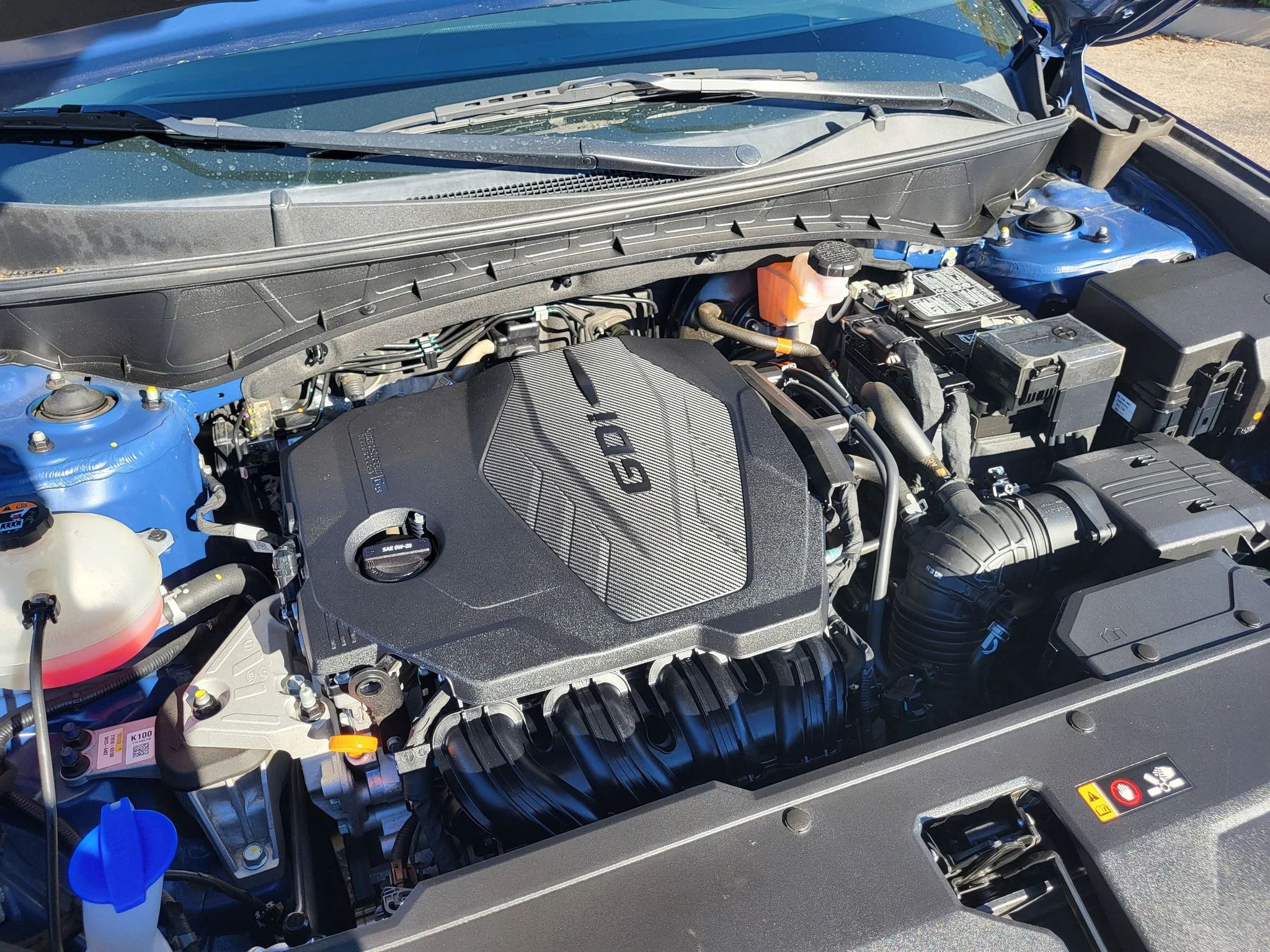 Used 2024 Intense Blue Hyundai SEL image 31